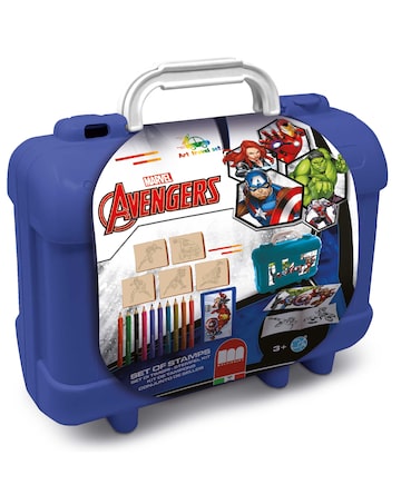 Avengers Colour & Stamp Travel Set