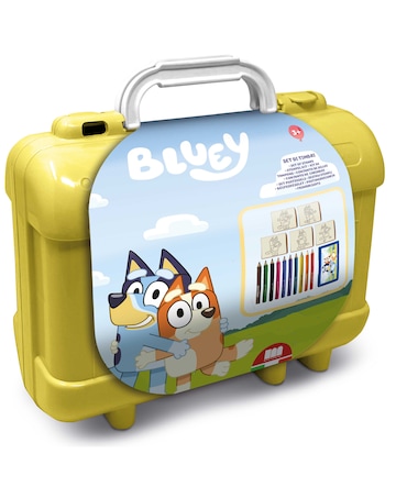 Bluey Colour & Stamp Travel Set