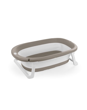 Dolu Stone Grey Folding Bathtub