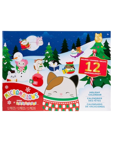 Squishmallows - Micromallows 12pc Advent Calendar