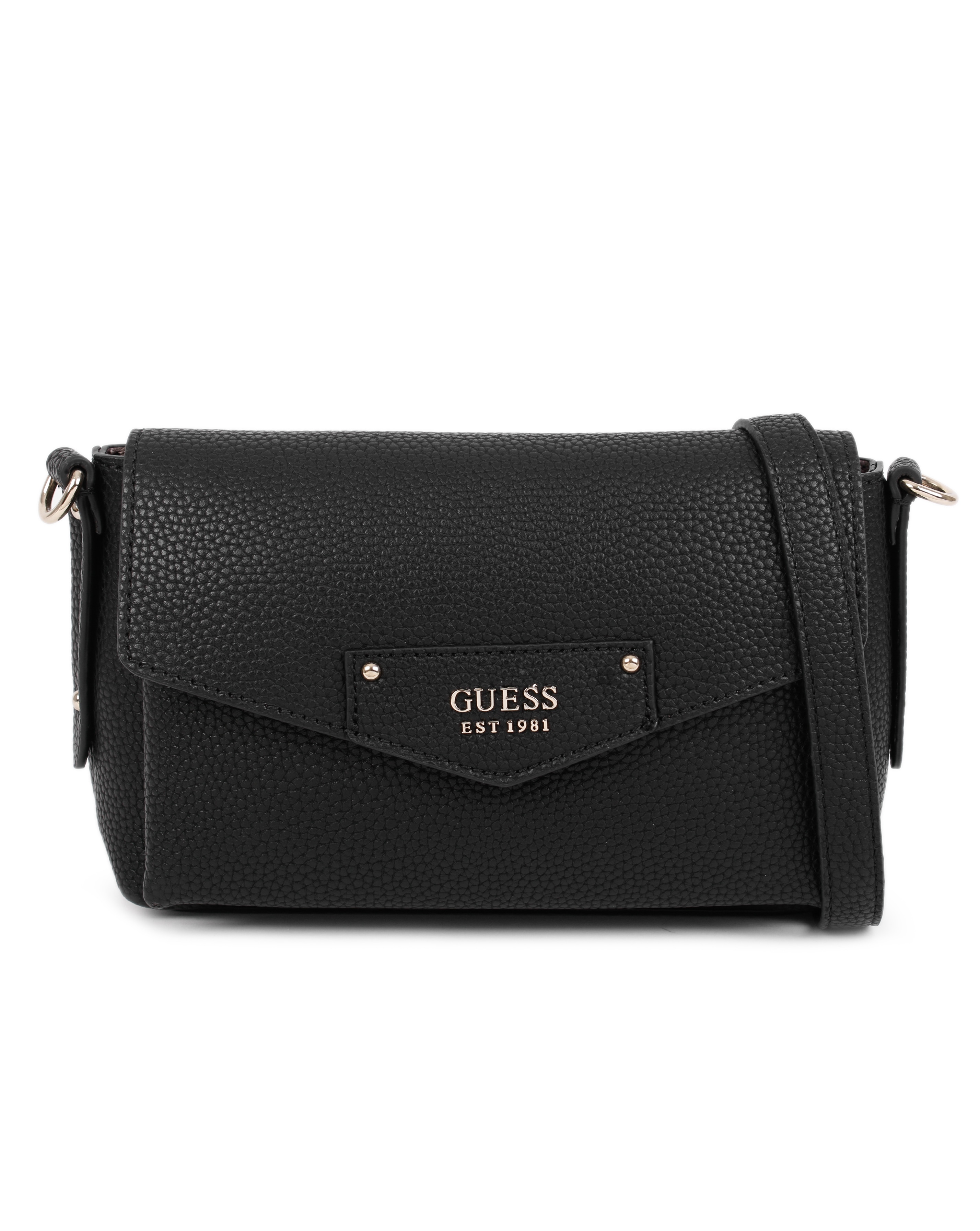 Guess Eco Brenton Flapover Shoulder Bag Simply Be