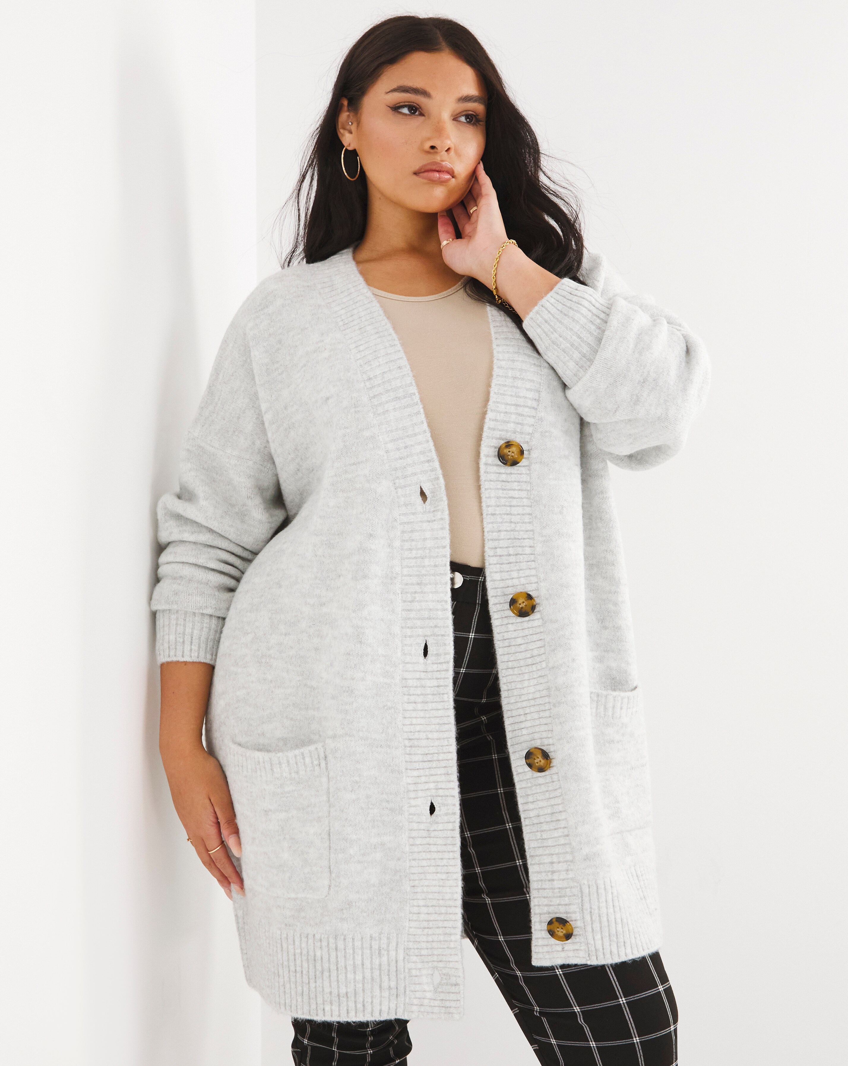 Tan Boyfriend Cardigan atelieryuwa.ciao.jp