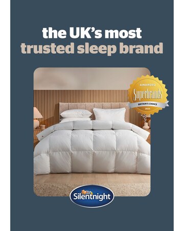 Silentnight Naturals Collection Duck Feather 10.5tog Duvet