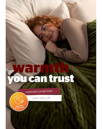 Silentnight Luxury Heated Throw