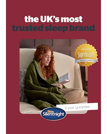 Silentnight Luxury Heated Throw