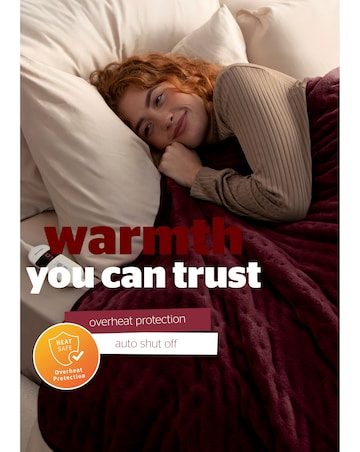 Silentnight Luxury Heated Throw
