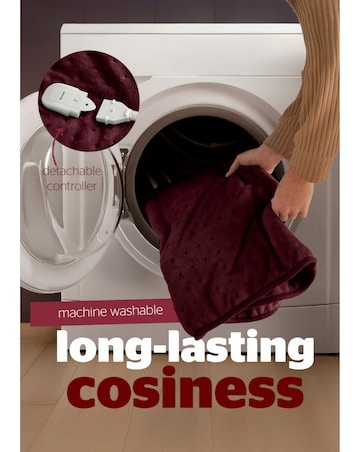 Silentnight Luxury Heated Throw