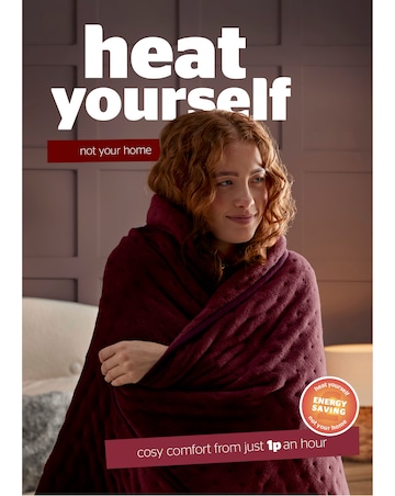 Silentnight Luxury Heated Throw