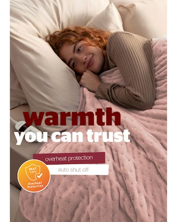Silentnight Luxury Heated Throw