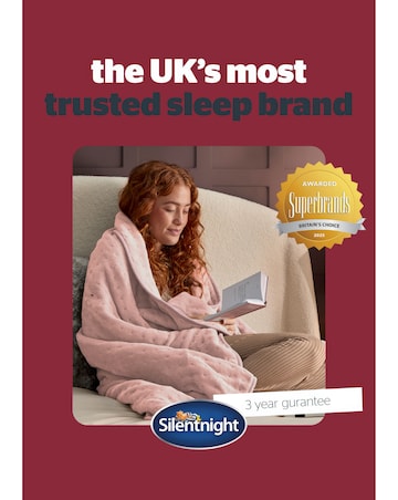 Silentnight Luxury Heated Throw