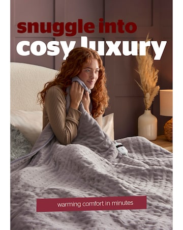 Silentnight Luxury Heated Throw