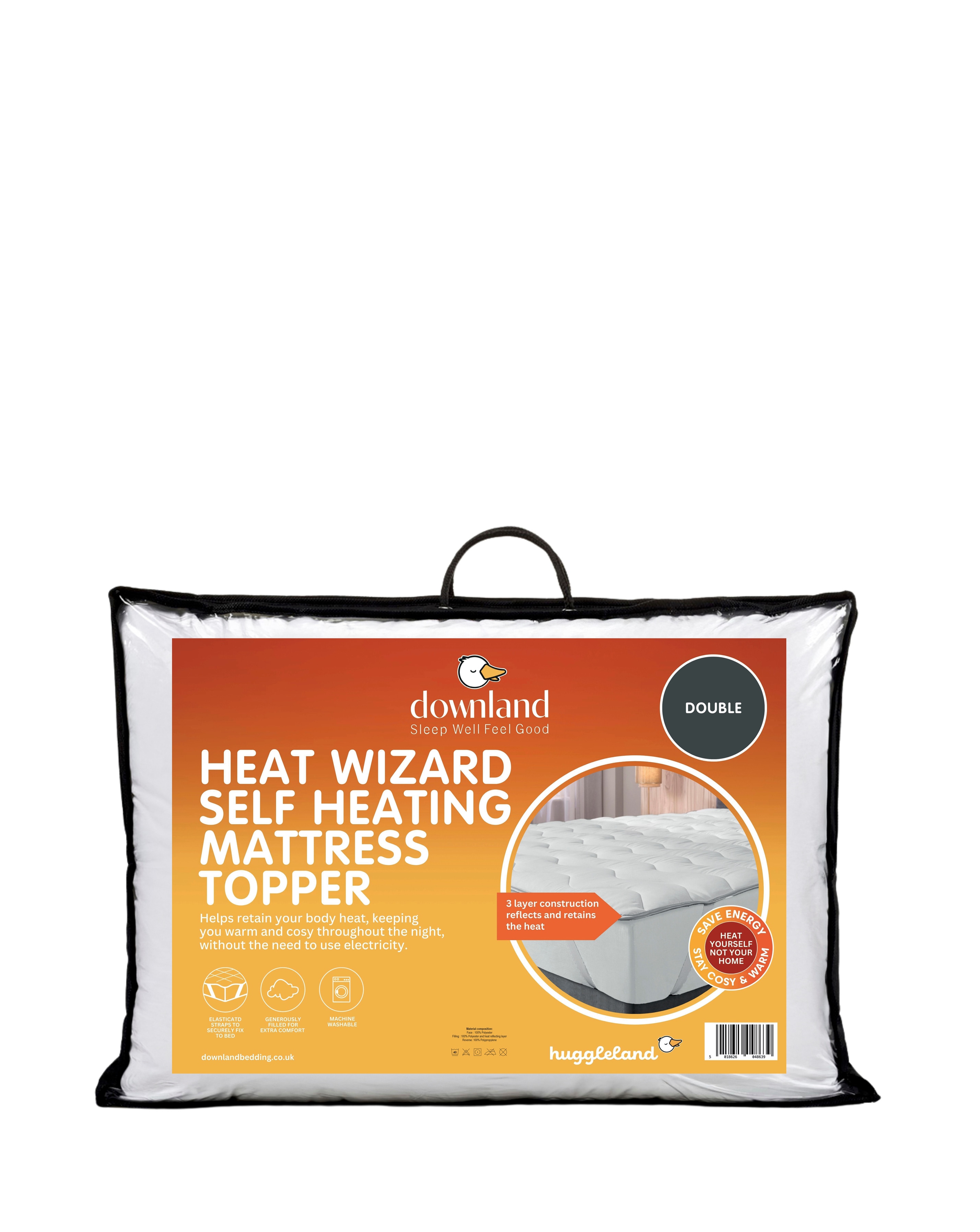 New In - Downland Self Heating Mattress Topper