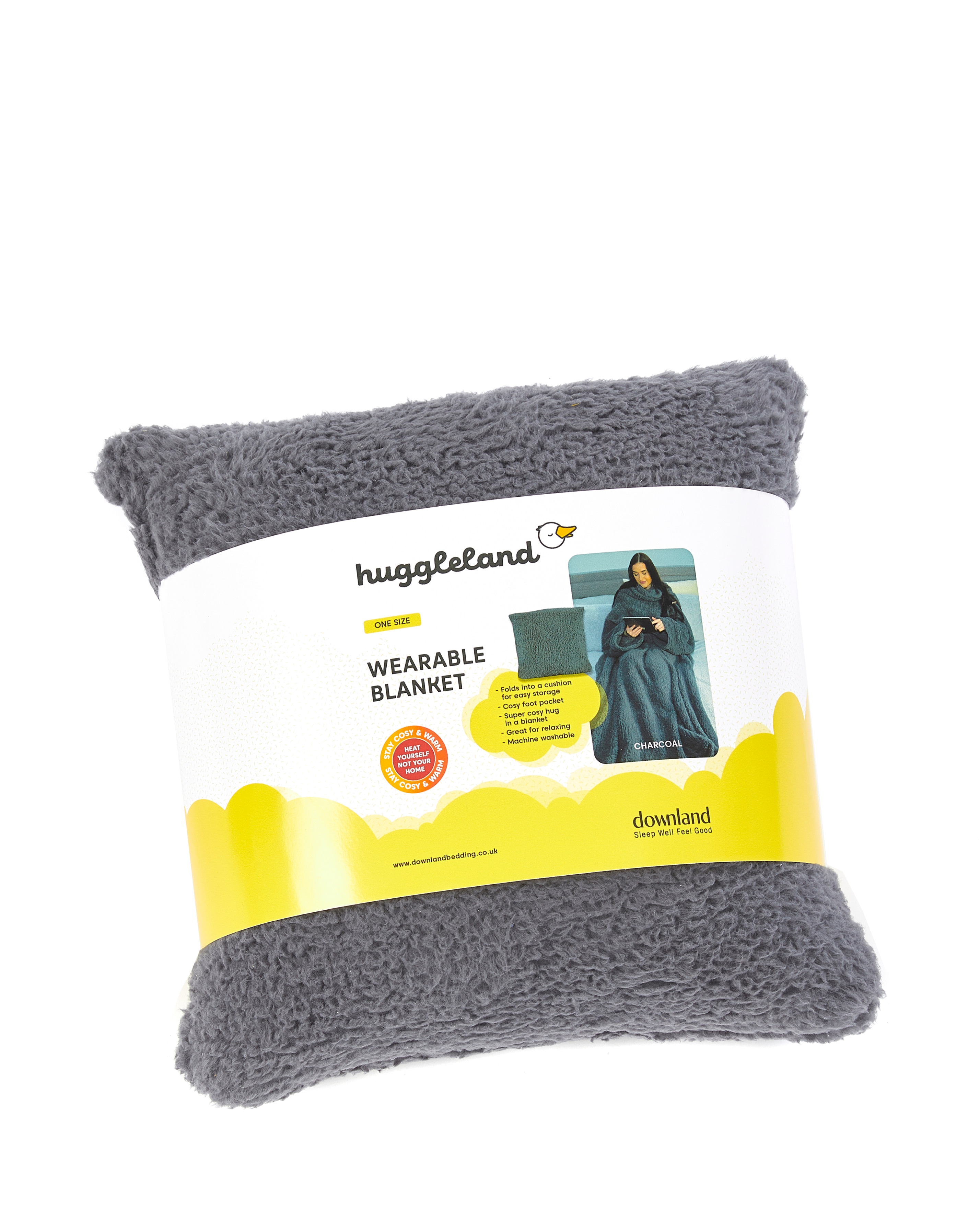 New In - Huggleland Cosy Fleece Wearable Blanket