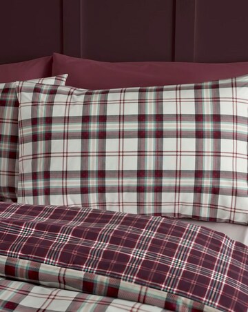 Catherine Lansfield Kelso Check Duvet Cover Set