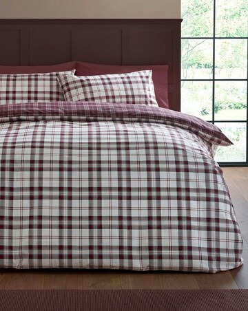 Catherine Lansfield Kelso Check Duvet Cover Set