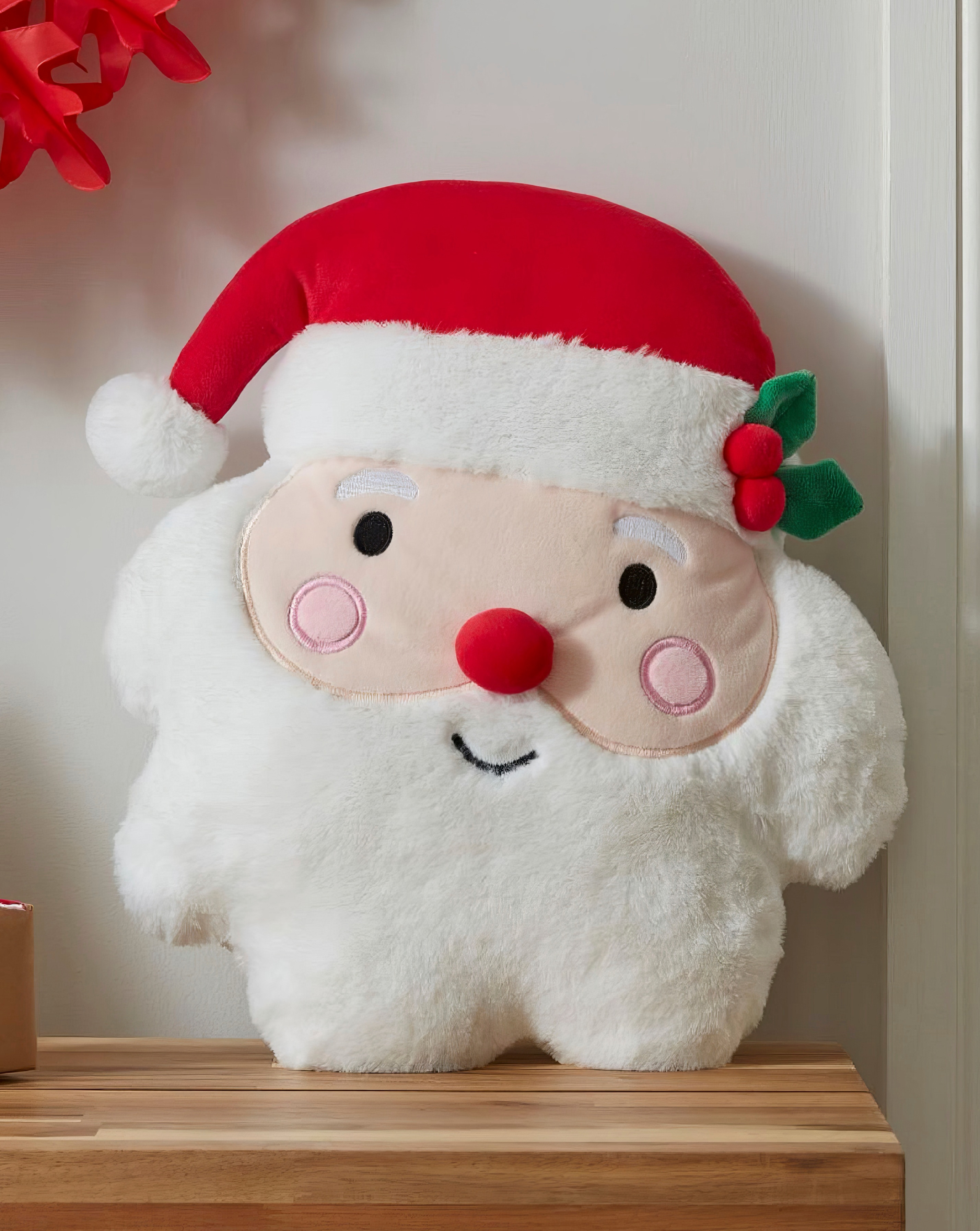 Catherine Lansfield Santa Cushion