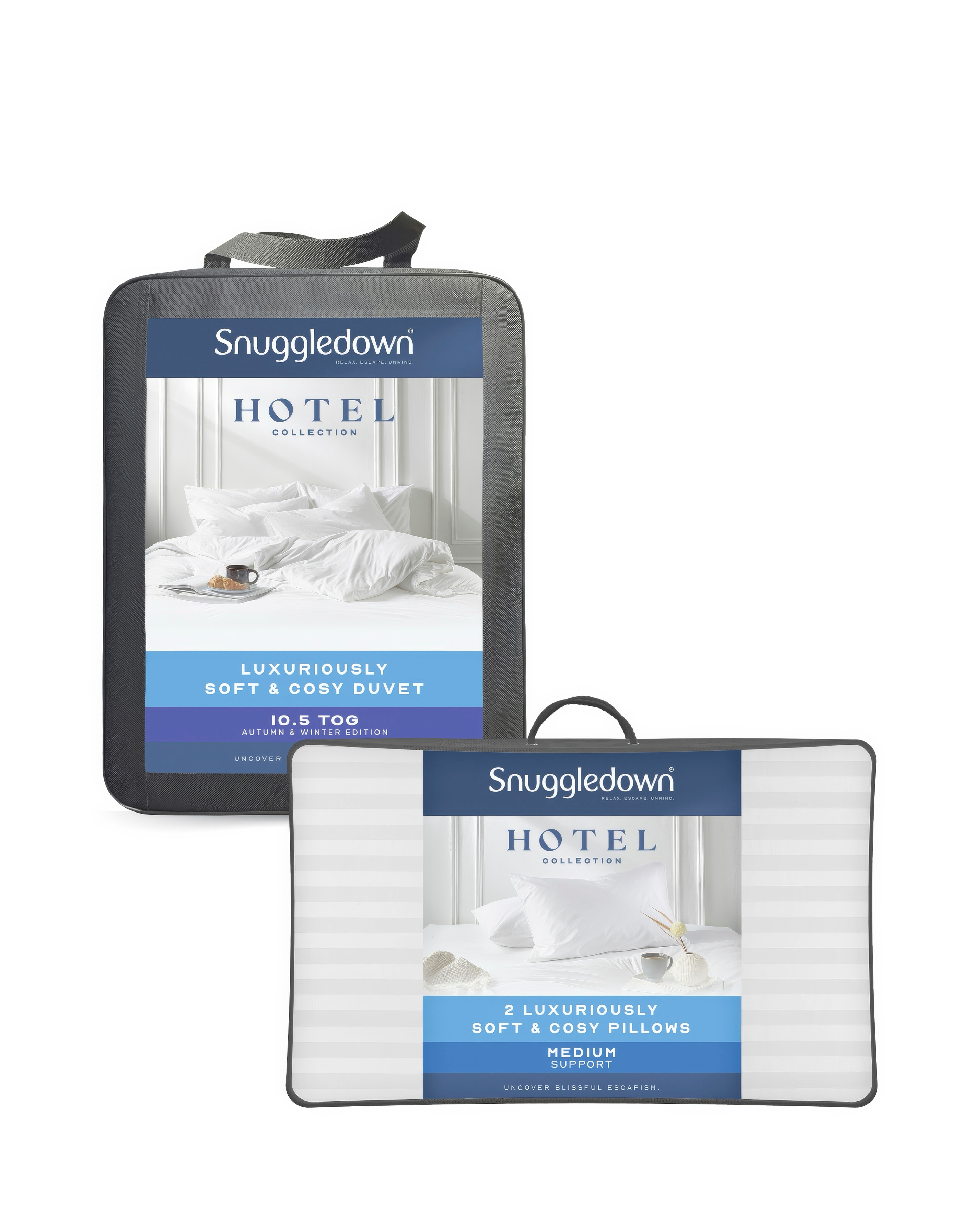 Snuggledown Duvet+2 Medium Pillows