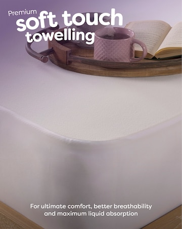 Slumberdown Sleep Soundly 5cm Mattress Topper + Waterproof Mattress Protector