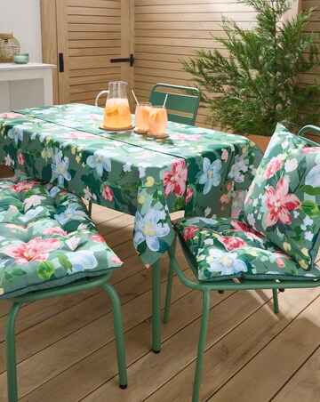 Elora Floral Wipe Clean Tablecloth