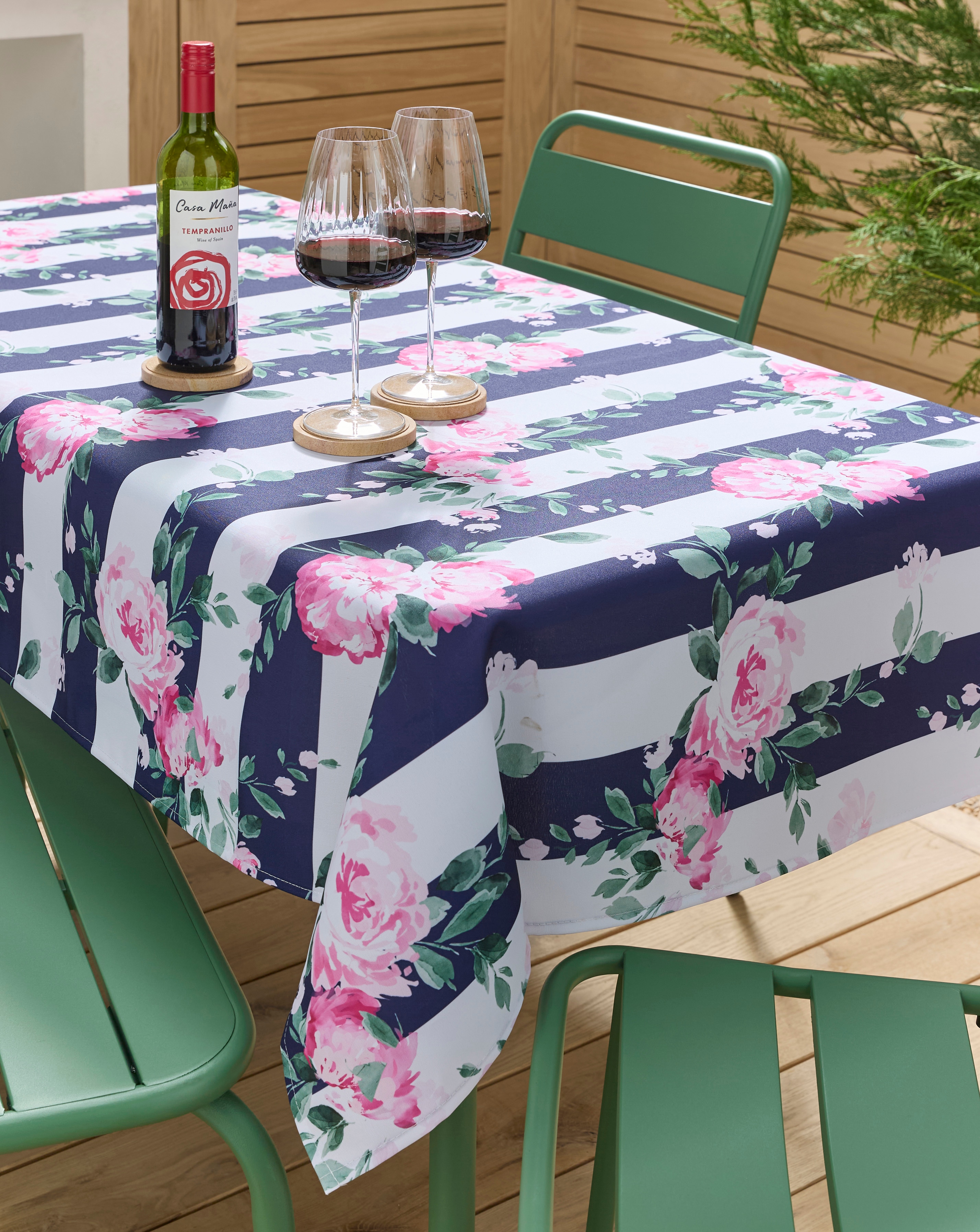 Joanna Hope Floral Wipe Clean Tablecoth