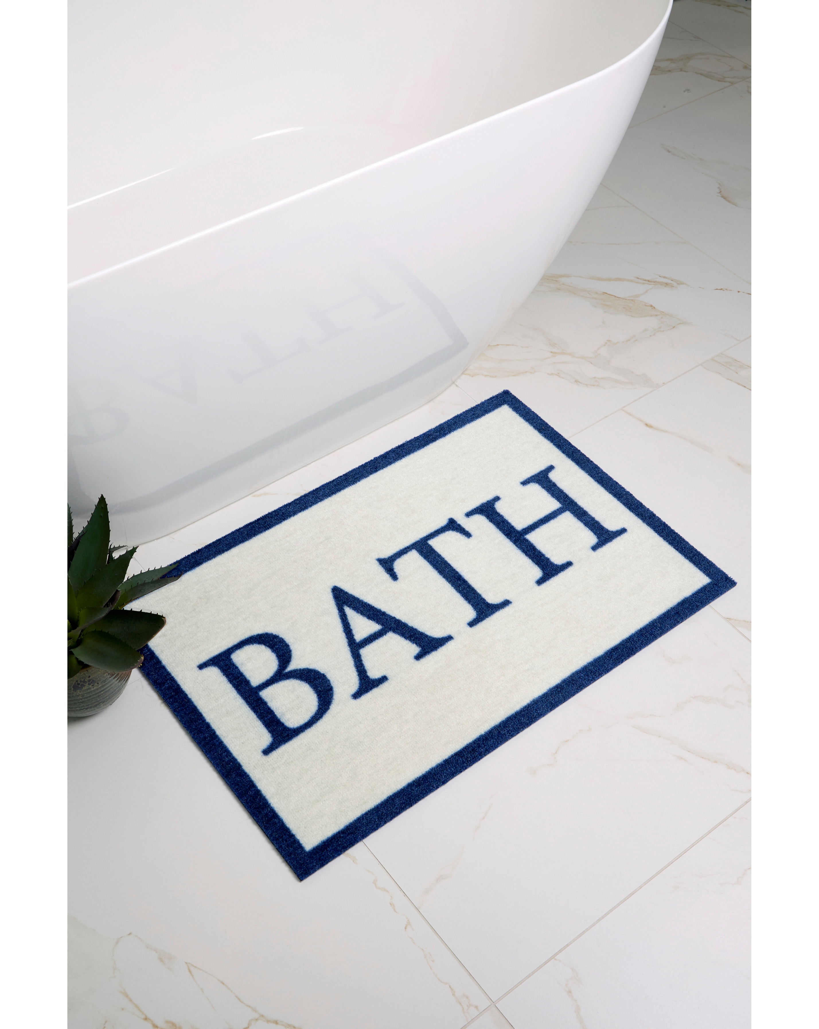 My Mat Simply Bath Printed Nylon Bathmat