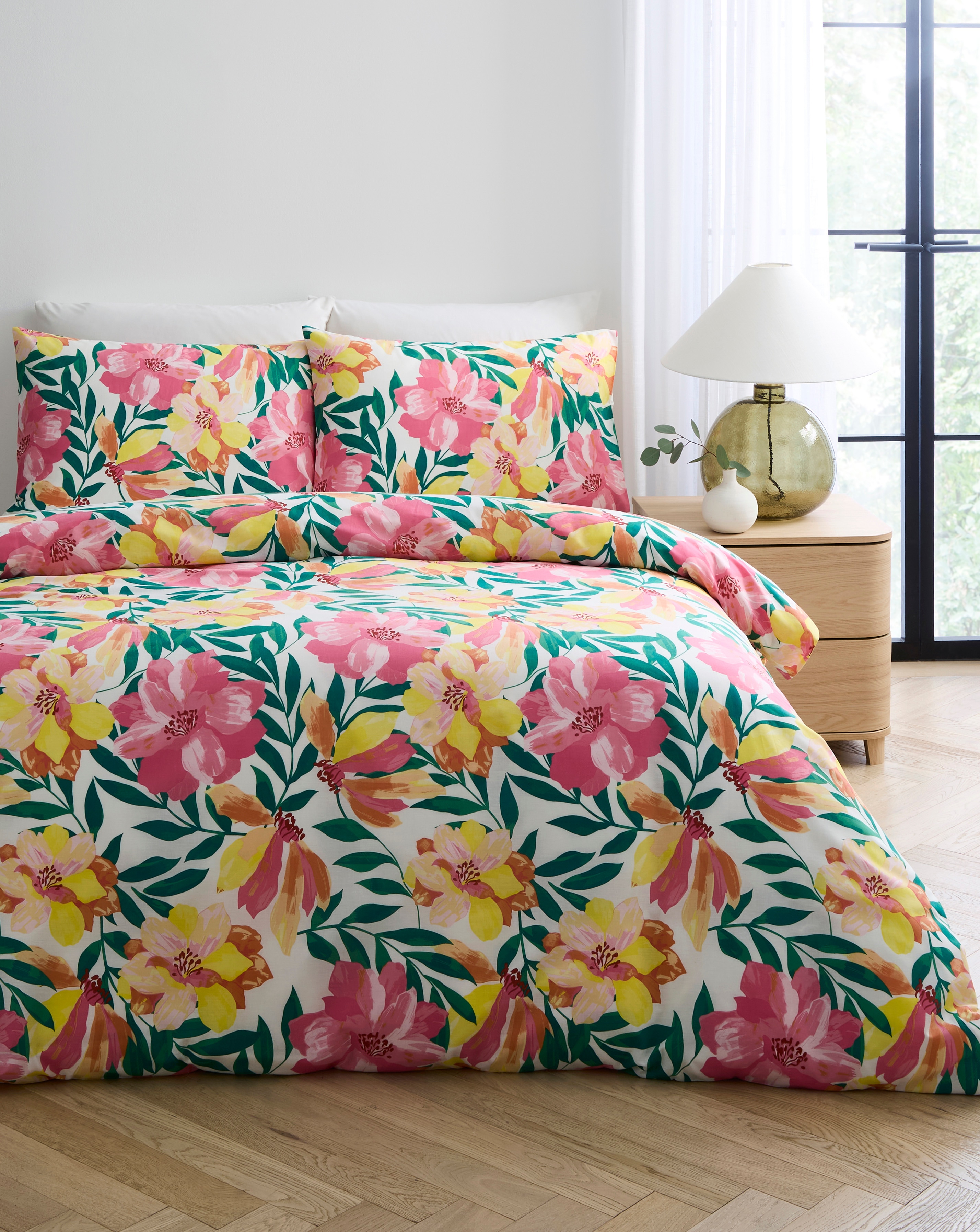 Trina Floral Duvet Cover Set