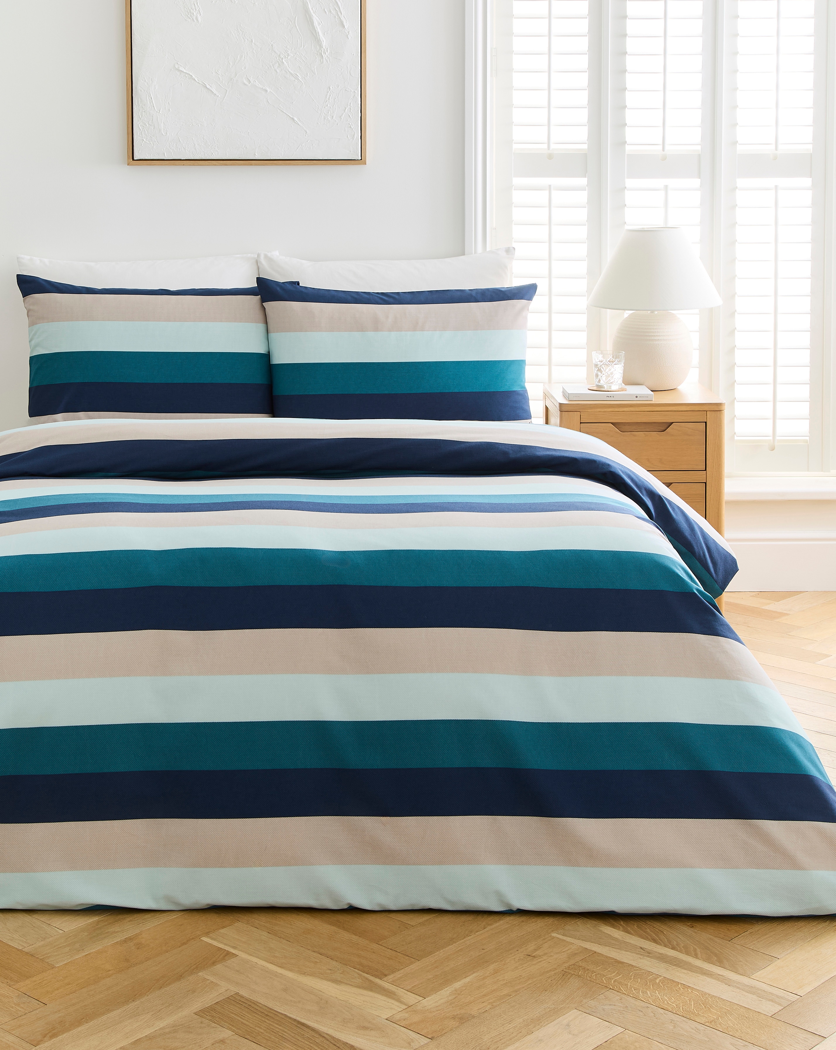 New In - Blake Stripe Duvet Cover Set