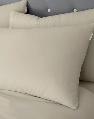 Catherine Lansfield Brushed Cotton Pillowcase Pair