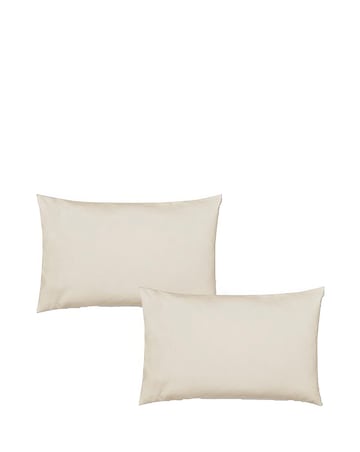 Catherine Lansfield Brushed Cotton Pillowcase Pair