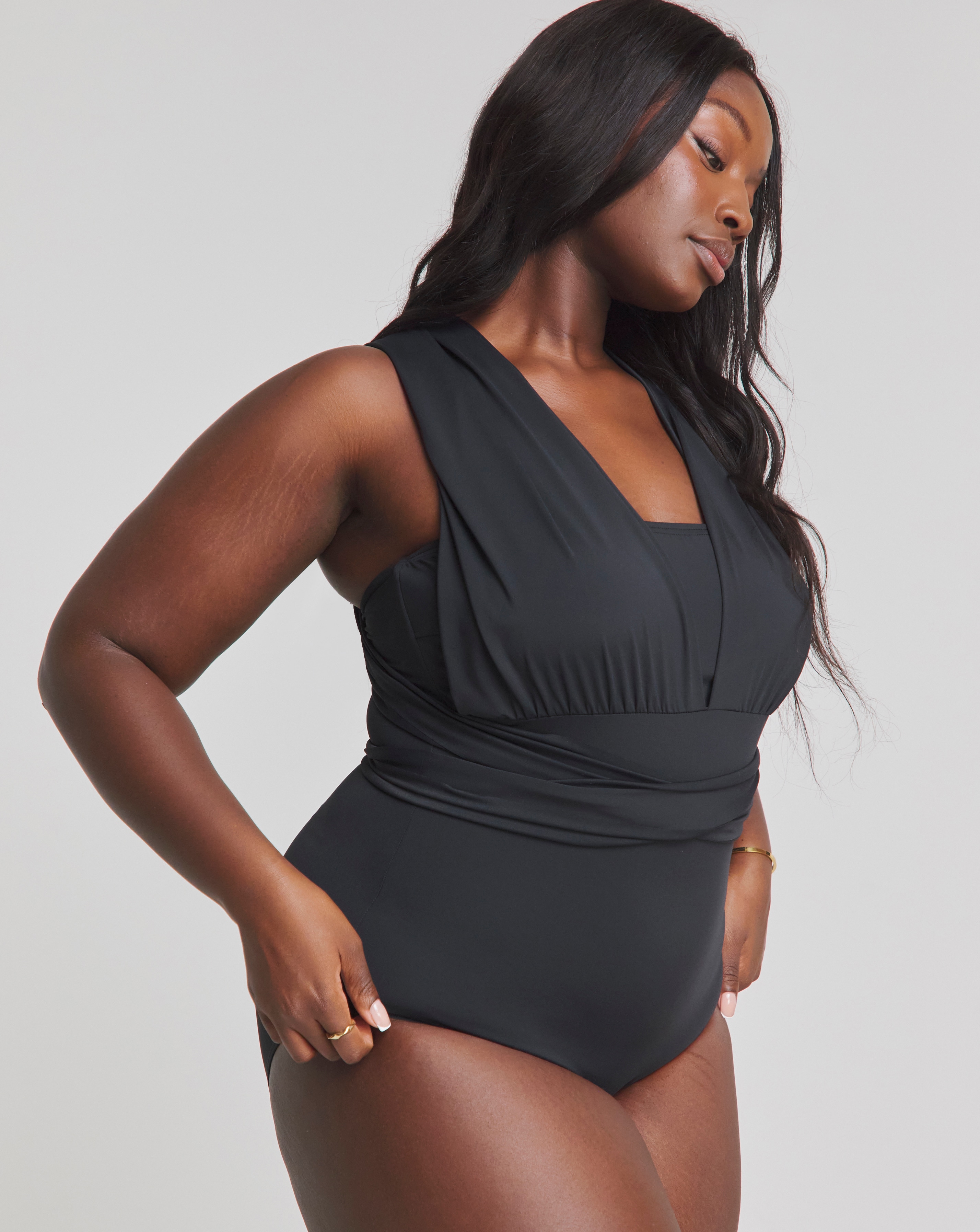 Magisculpt Black Convertible Swimsuit
