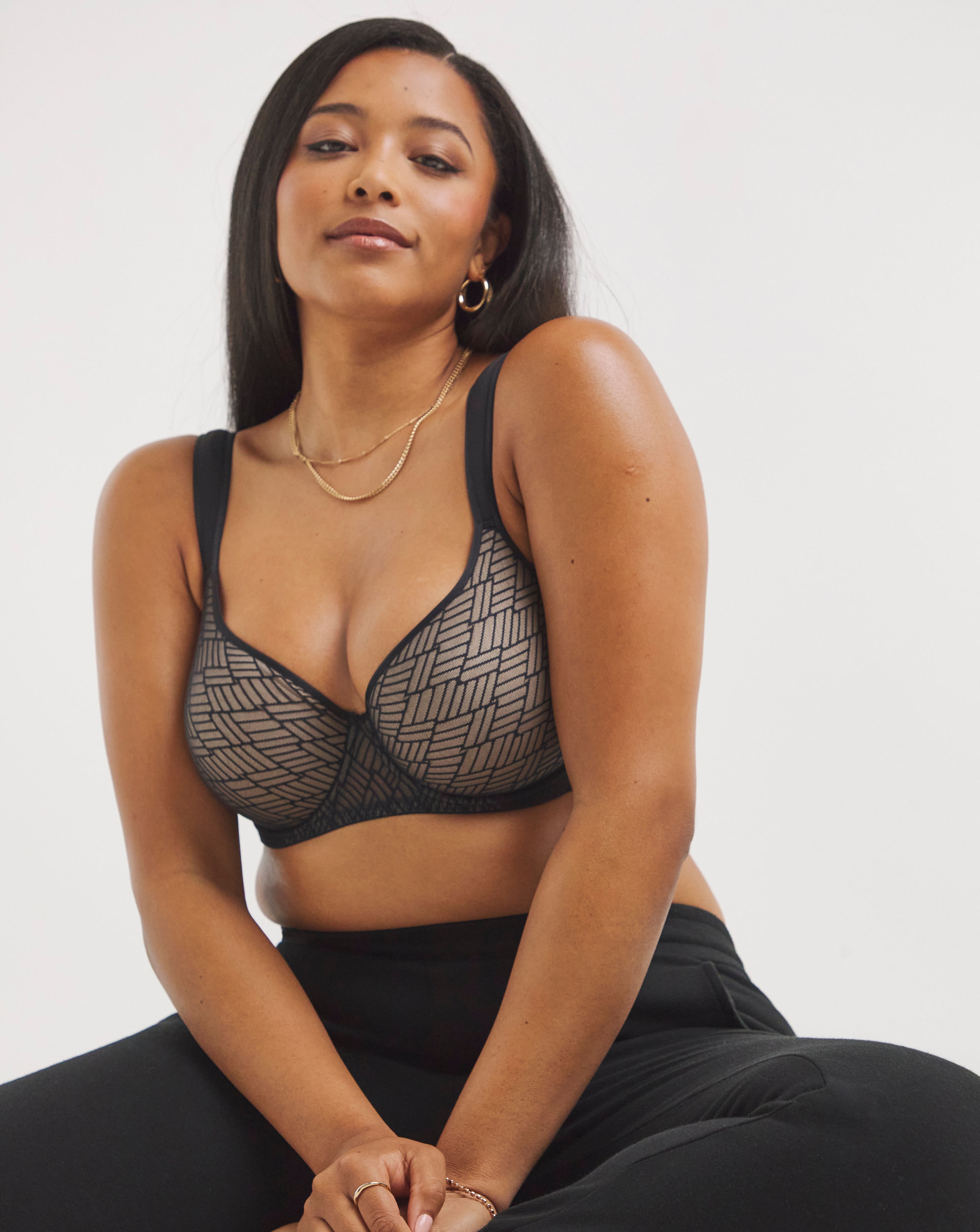 Dorina Curves Leila Moulded Bra Black