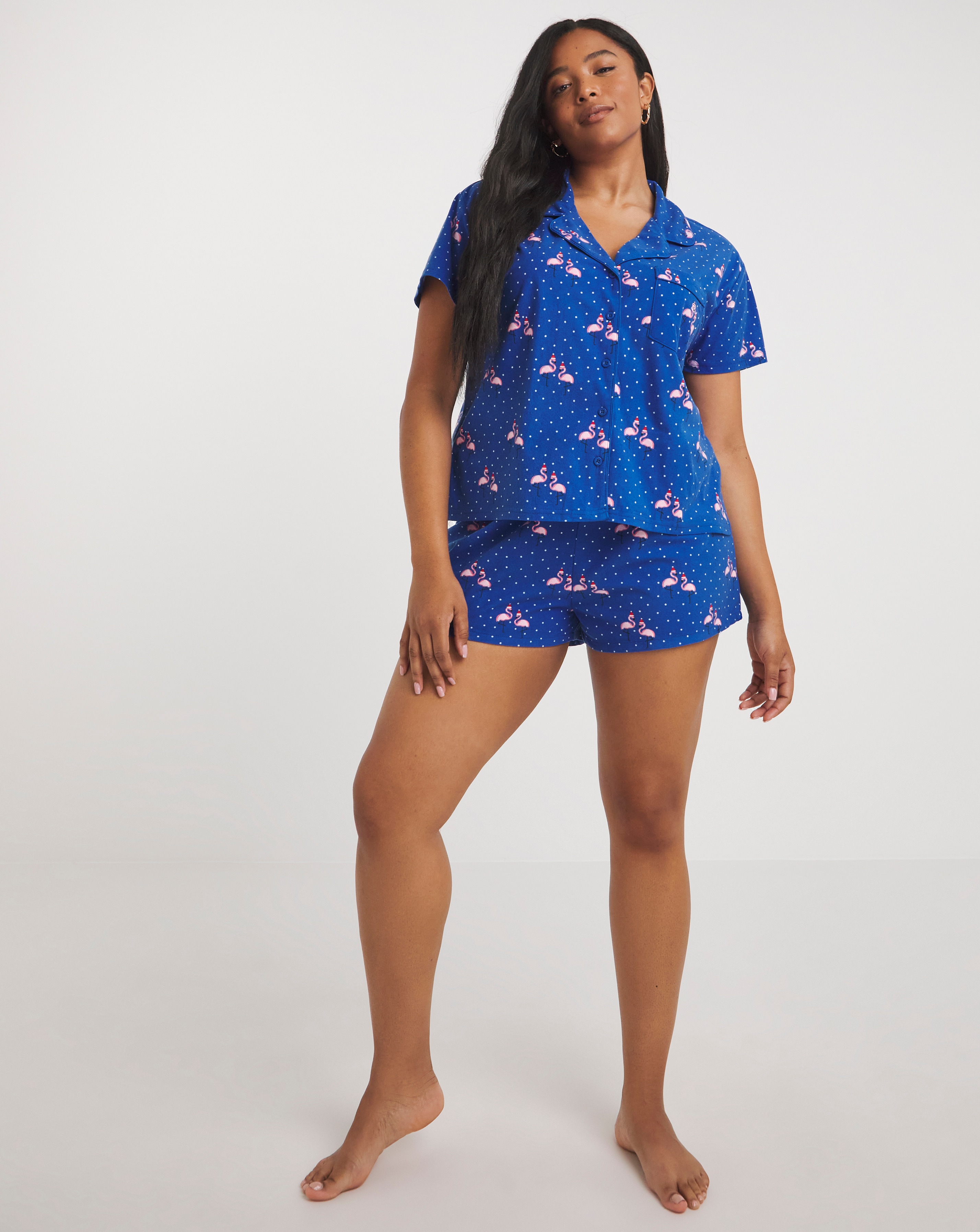 Fleece sales short pyjamas