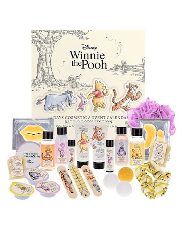 Winnie The Pooh 24 days Bath and Body Beauty Advent Calendar