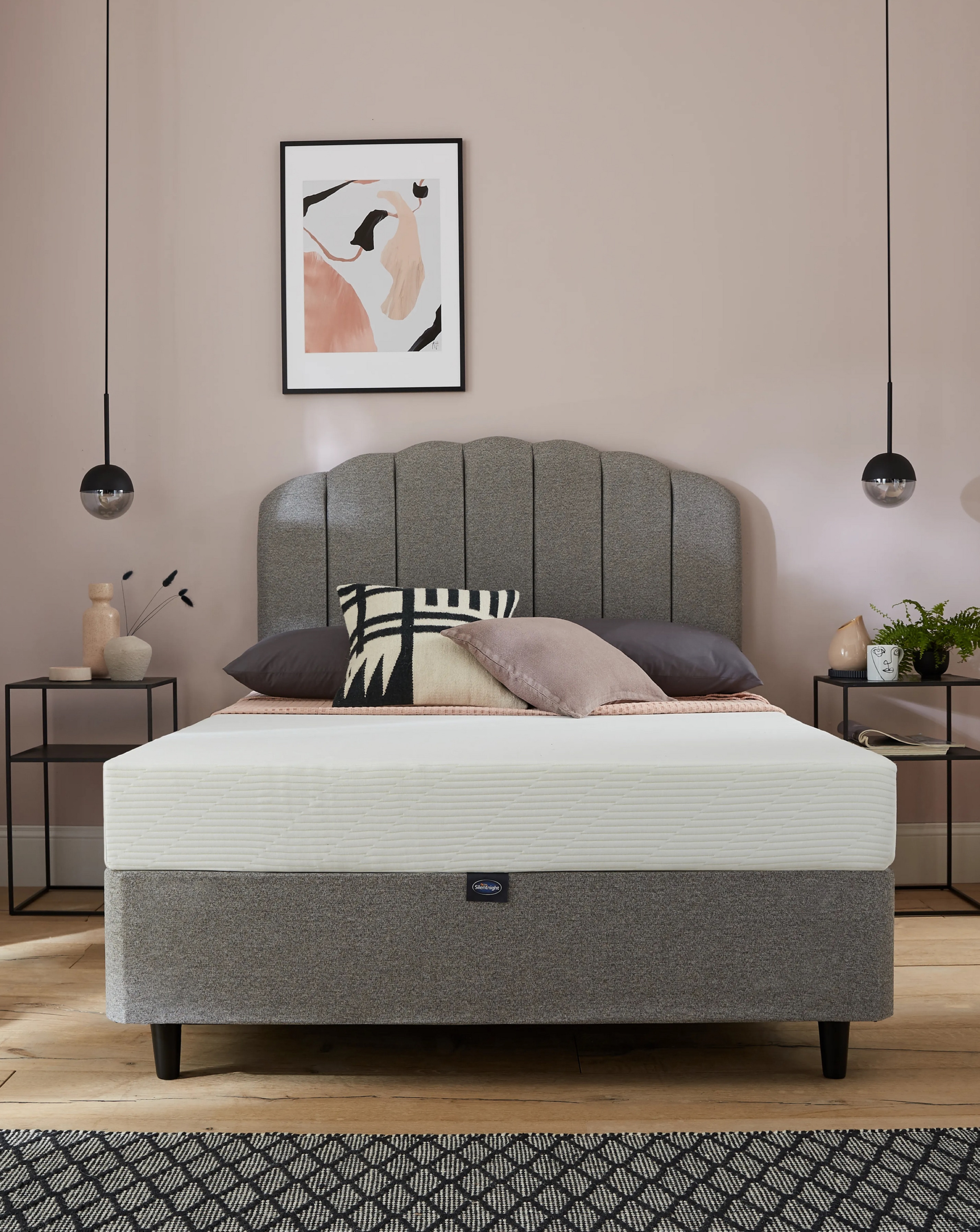 New In - Silentnight 3 Zone Memory Roll Mattress