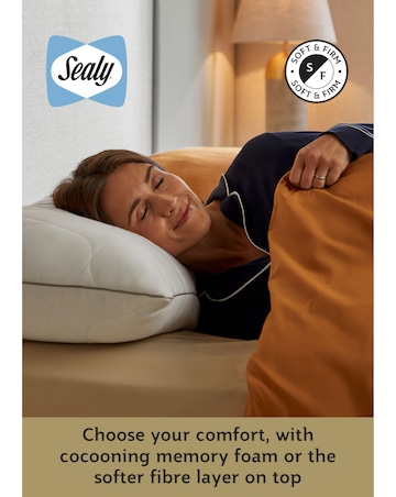 Sealy Dual Comfort Memory Foam Pillow