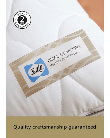 Sealy Dual Comfort Memory Foam Pillow