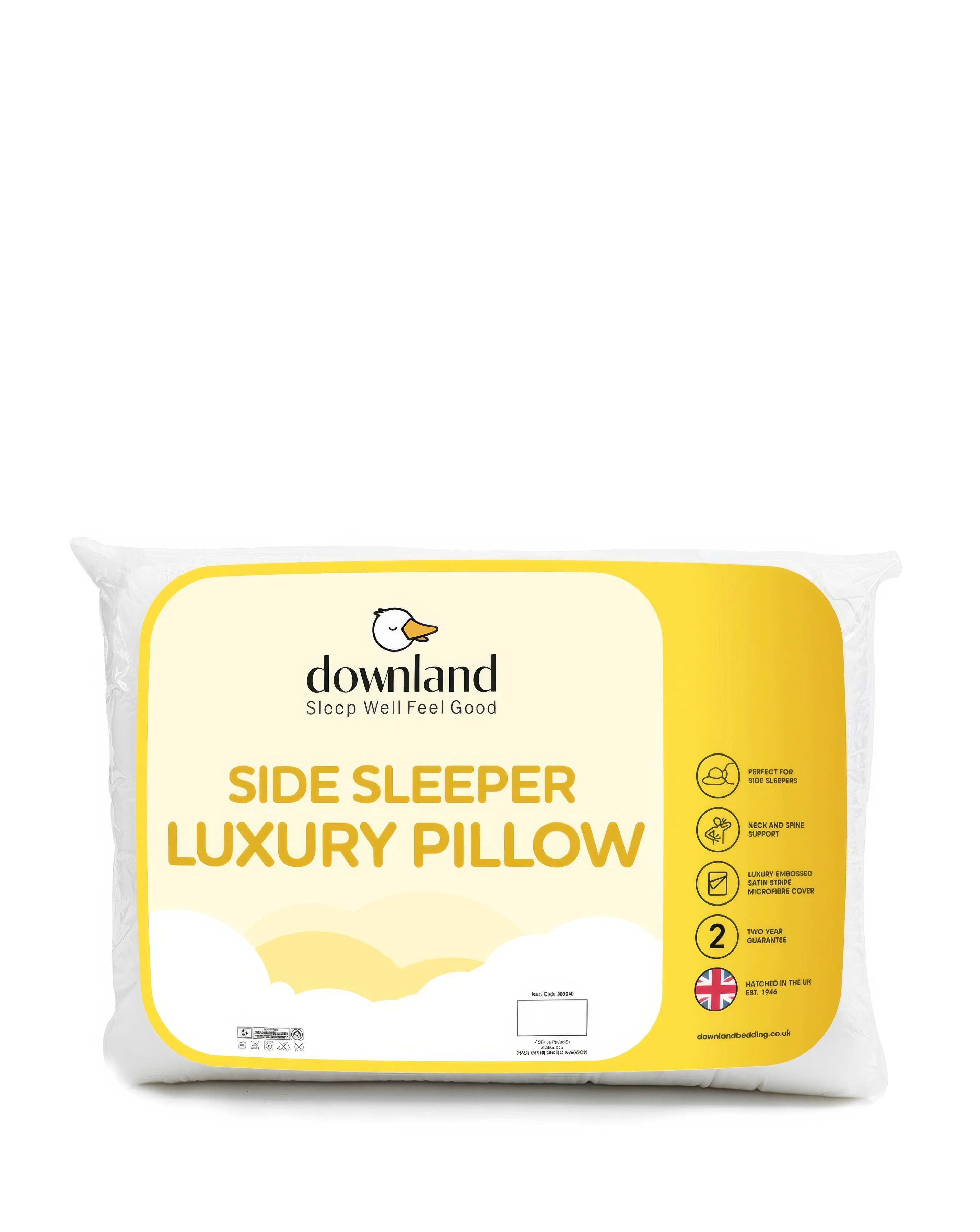 New In - Downland Satin Side Sleeper Pillow