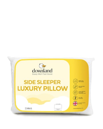 Downland Satin Embossed Side Sleeper Pillow