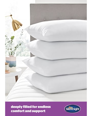 Silentnight Deep Sleep Pack of 4 Pillows