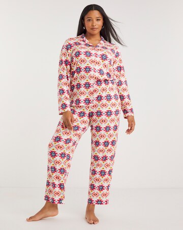 Supersoft Button Through Pyjama Set