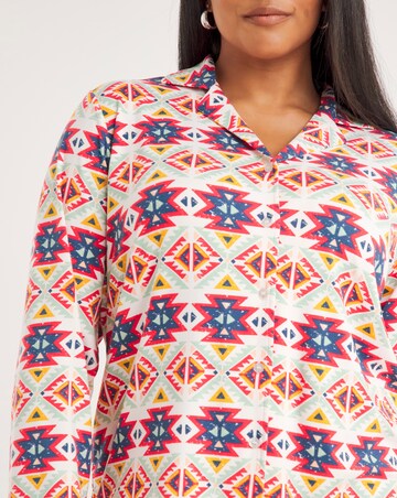Supersoft Button Through Pyjama Set