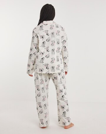 Pure Cotton 101 Dalmatian Button Through Pyjama Set