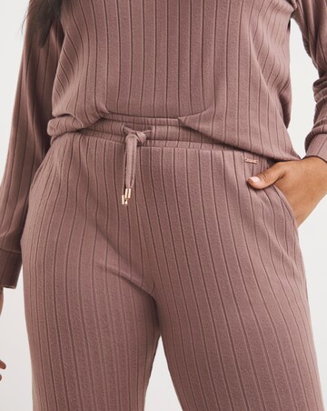 Figleaves Soft Ribbed Knit Lounge Set