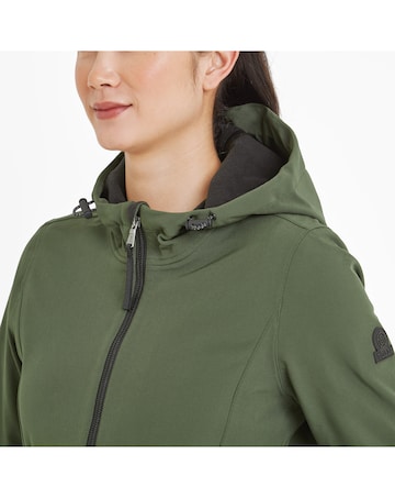 Tog24 Enya Womens Longline Shower Resistant Softshell Jacket