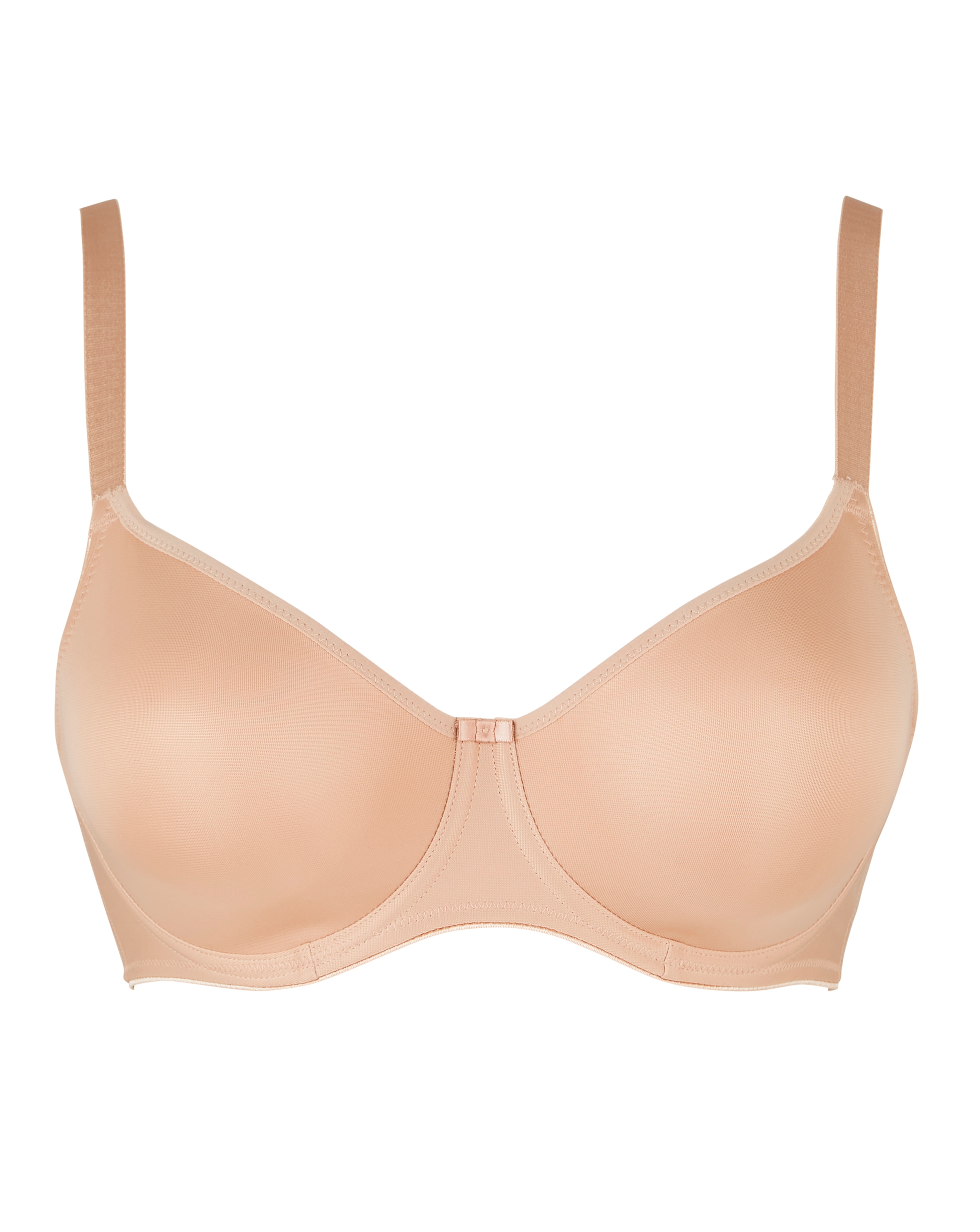 Fantasie Smoothing Wired Balcony Bra In Beige | UK Size 30D Women's