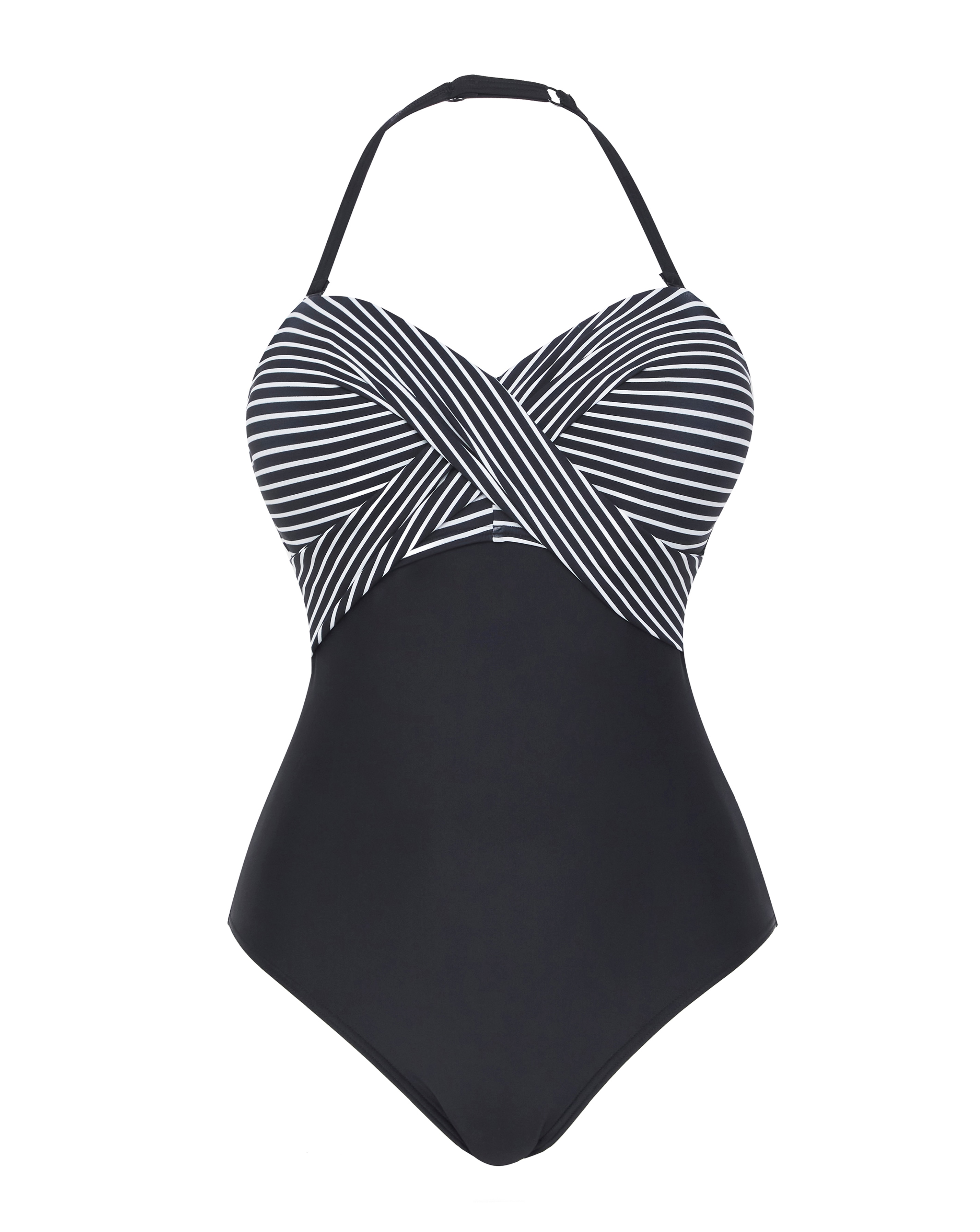 Simply Be Bandeau Tummy Control Swimsuit