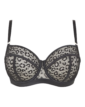 Figleaves Pimlico Leopard Underwired Balcony Bra