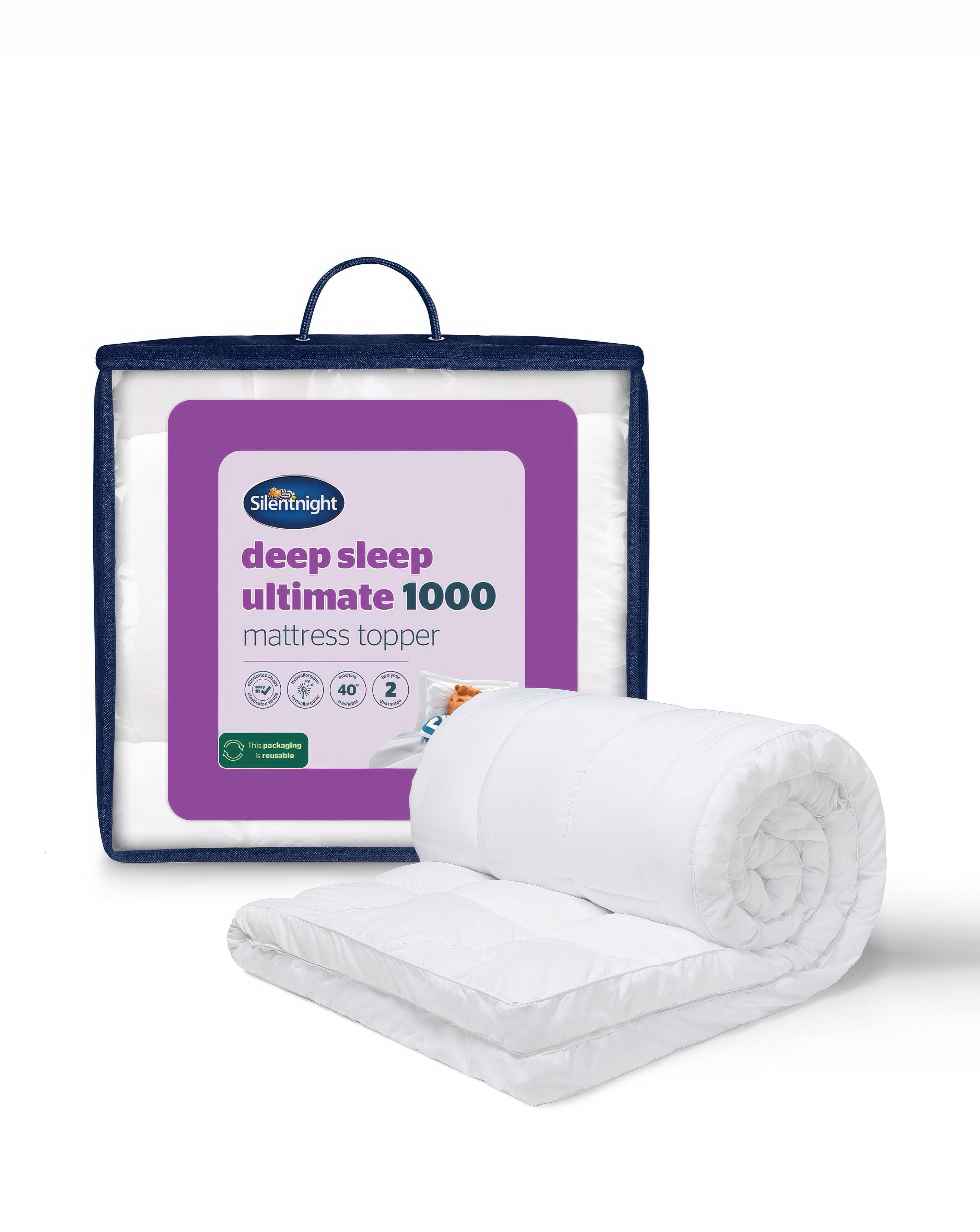 Silentnight Deep Sleep 10cm Topper