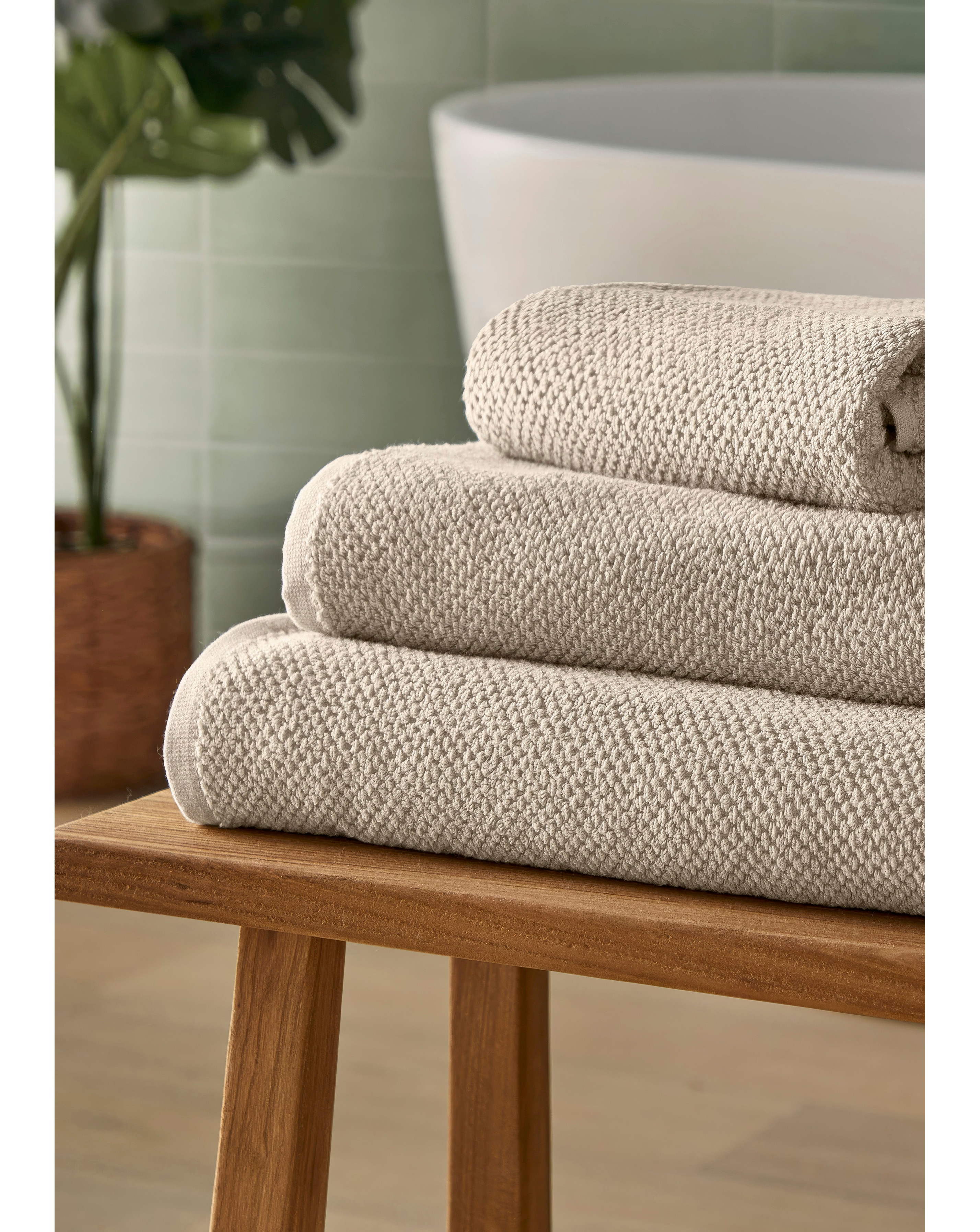 Silentnight Popcorn Pack of 2 Towels