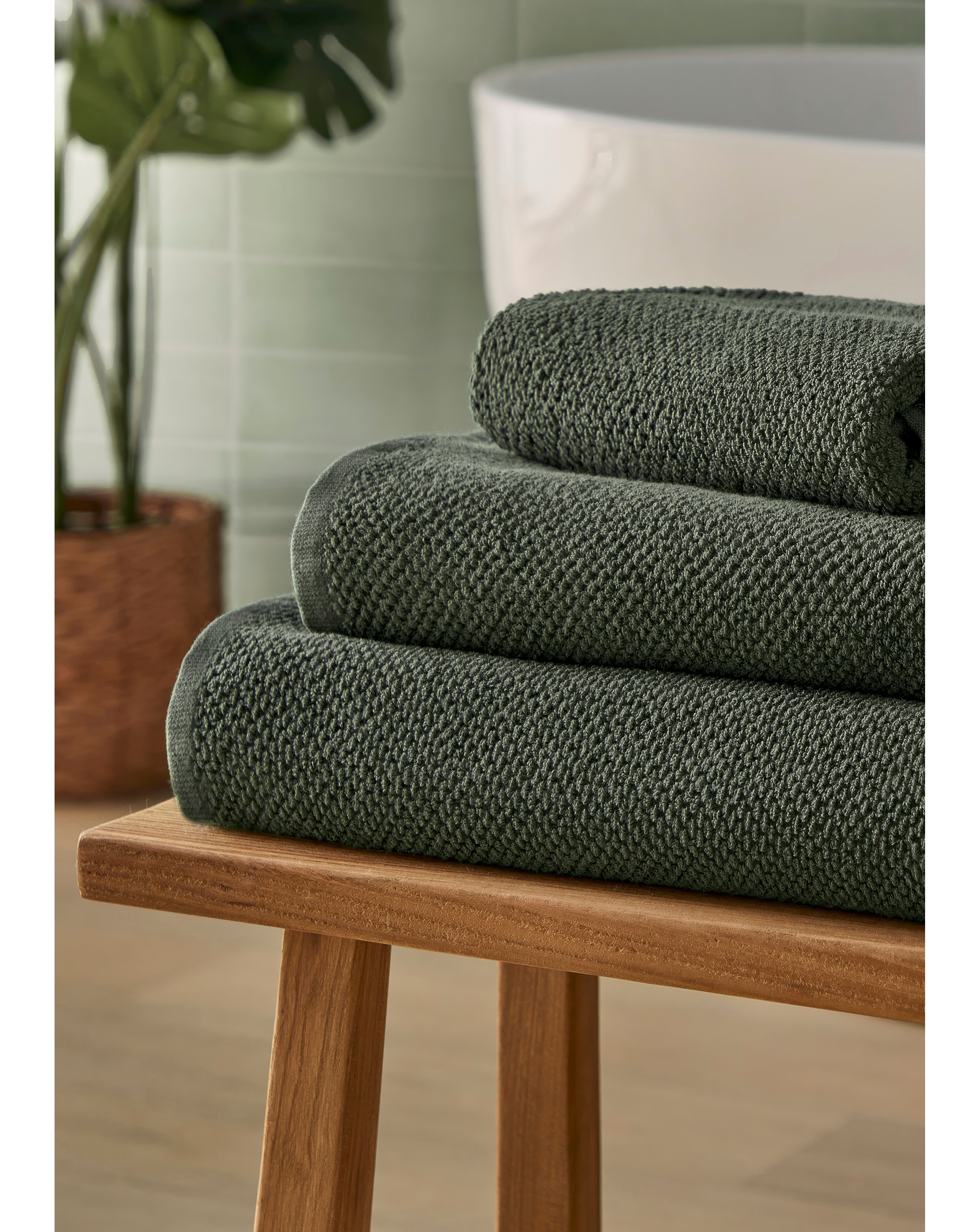 Silentnight Popcorn Pack of 2 Towels